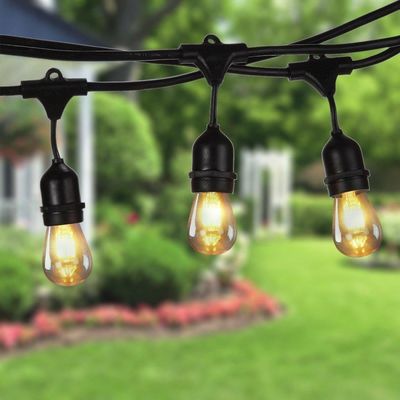 Lâmpadas de cordas de jardim solar ao ar livre para festas de casamento de Natal 1- 120lm