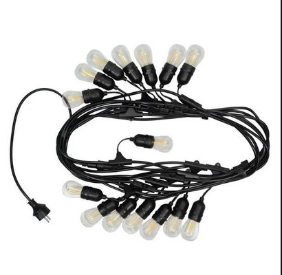 Controlador incluído 48 pés resistente à água luzes LED de cordas exteriores
