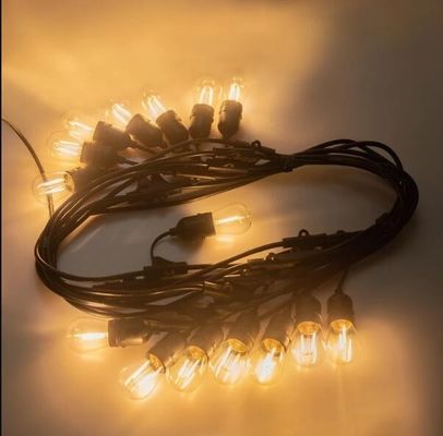 Controlador incluído 48 pés resistente à água luzes LED de cordas exteriores