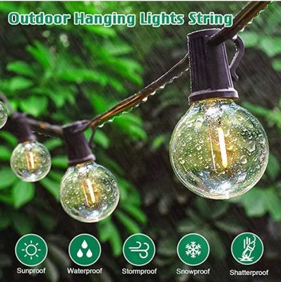 5M Luz de corda LED para decoração sem lâmpadas Cable 50000 H Vida útil