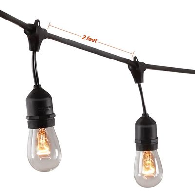 Nome do feriado Natal HENGYU Billboard LED String Light para vestuário feminino