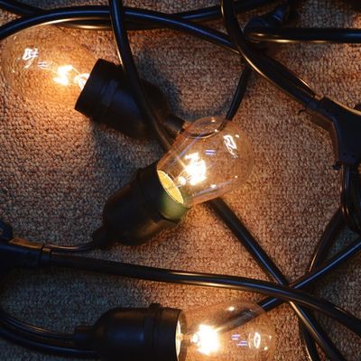 Nome do feriado Natal HENGYU Billboard LED String Light para vestuário feminino