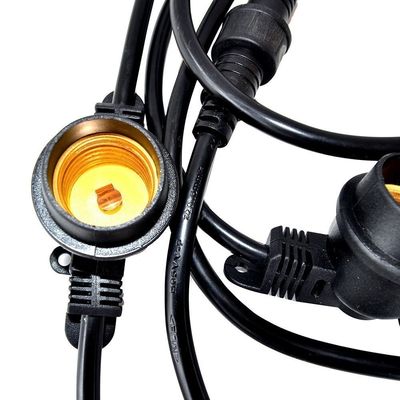 Tubo de chuveiro de meteorito solar lâmpada de parche Cluster Luz LED com comprimento personalizado