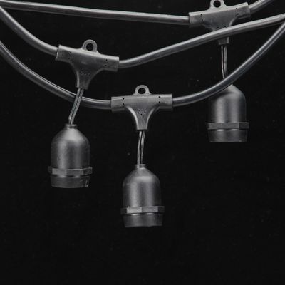 Tubo de chuveiro de meteorito solar lâmpada de parche Cluster Luz LED com comprimento personalizado