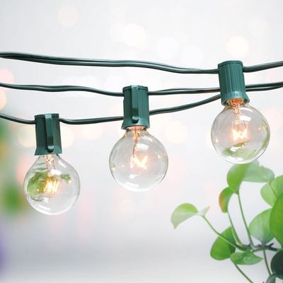 Estilo de Natal 48ft S14 LED Edison lâmpadas de cordas luzes para exterior interior