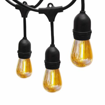Festoon Garland Light LED Lâmpadas de cinturão de lâmpadas claras Luzes de baixa tensão