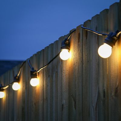 100V-220V tamanho personalizado estrelado LED guirlanda para jardim ao ar livre fundo quarto
