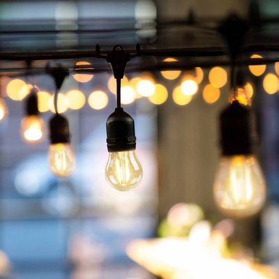 Lâmpada de cordas LED de tamanho de cor personalizado para decoração de jardim Festoon ao ar livre