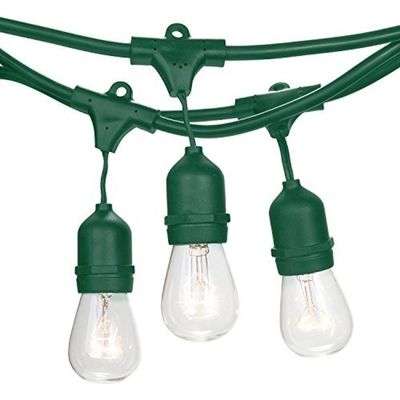 Lâmpada de cordas LED de tamanho de cor personalizado para decoração de jardim Festoon ao ar livre