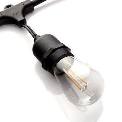 CE ROHS Lâmpadas de cordas externas para feriados