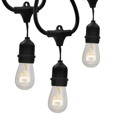 Decoração Luz de corda de flores artificiais com material de PVC 30000 horas de vida útil