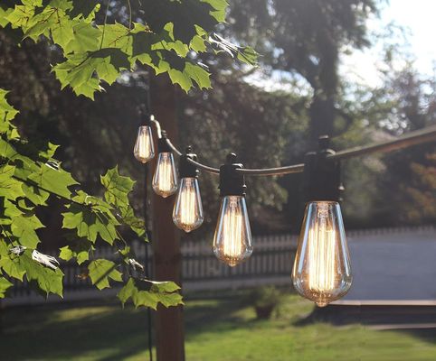 Lâmpadas de cordas de jardim solar ao ar livre para festas de casamento de Natal 1- 120lm