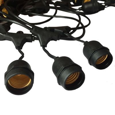 Lâmpadas de cordão de alimentação Noma 12 Volt Lâmpadas de cordas ao ar livre perfeitas para celebração