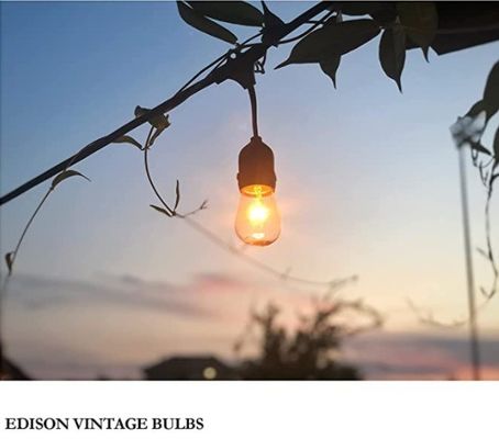 Corda de luz de Natal de PVC de comprimento personalizado para iluminação exterior única