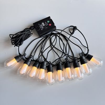 Certificado CE ROHS Corda de alimentação operada por cordão de luz de Natal de design único